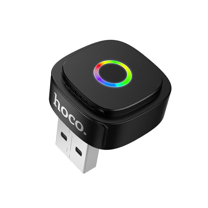 Адаптер CarPlay HOCO DUP10 Black
