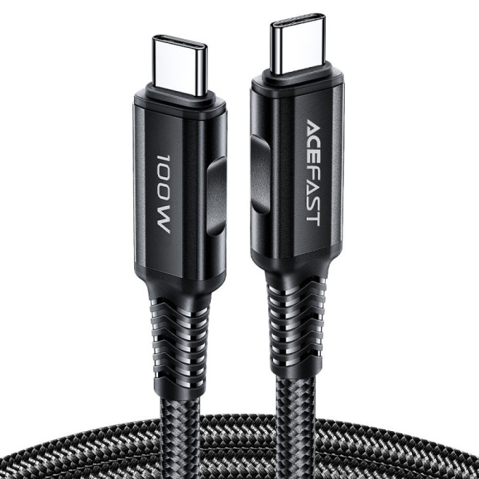 Кабель ACEFAST C4-03 Type-C to Type-C 100W 2 m Black