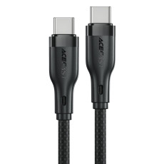 Кабель ACEFAST C8-03 Type-C to Type-C 60W / 3A 1.2 m Black