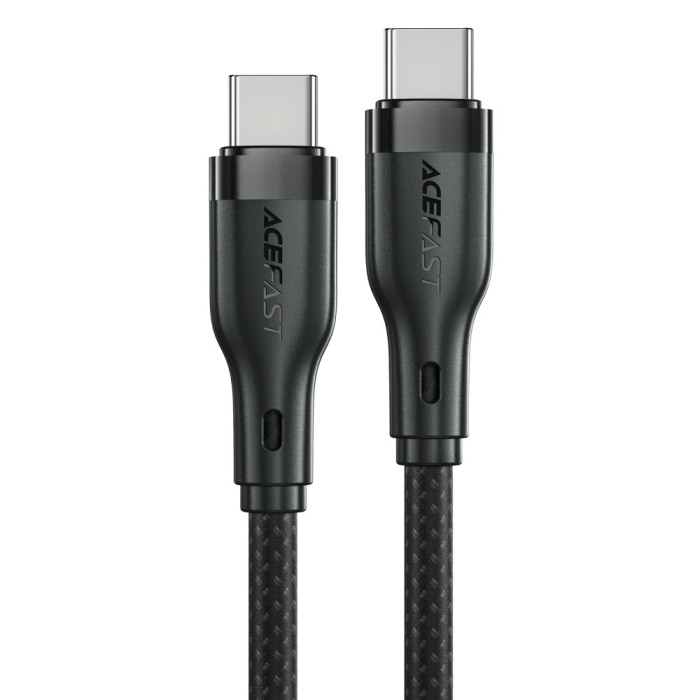 Кабель ACEFAST C8-03 Type-C to Type-C 60W / 3A 1.2 m Black