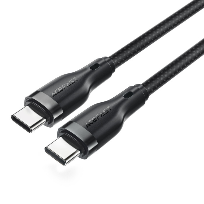 Кабель ACEFAST C8-03 Type-C to Type-C 60W / 3A 1.2 m Black