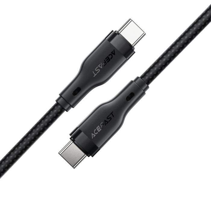 Кабель ACEFAST C8-03 Type-C to Type-C 60W / 3A 1.2 m Black