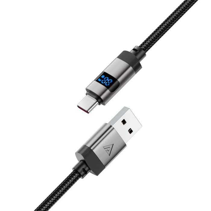 Кабель ACEFAST C15-04 USB to Type-C 66W 1.2 m Black