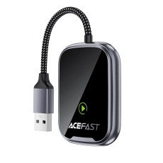 Адаптер 2 в 1 ACEFAST QC1 CarPlay / Android Auto Grey