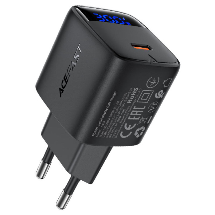 Сетевое зарядное устройство ACEFAST A115 30W Black