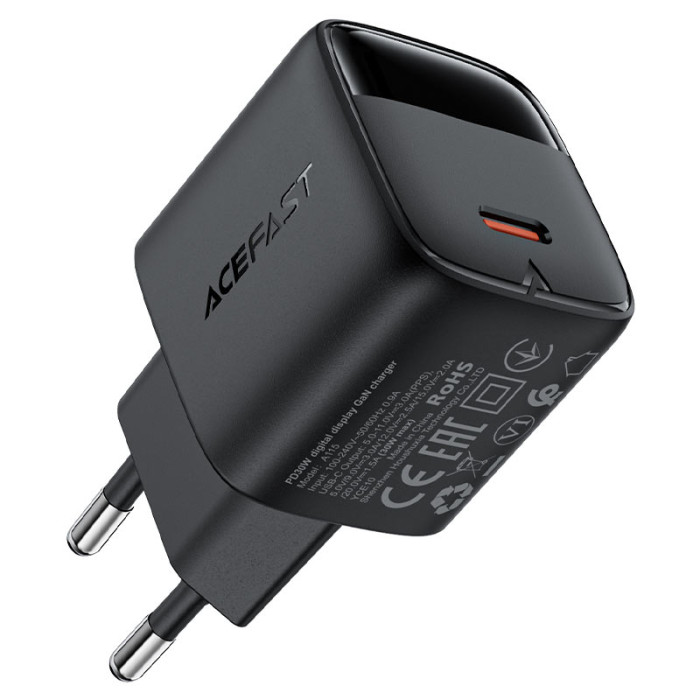 Сетевое зарядное устройство ACEFAST A115 30W Black