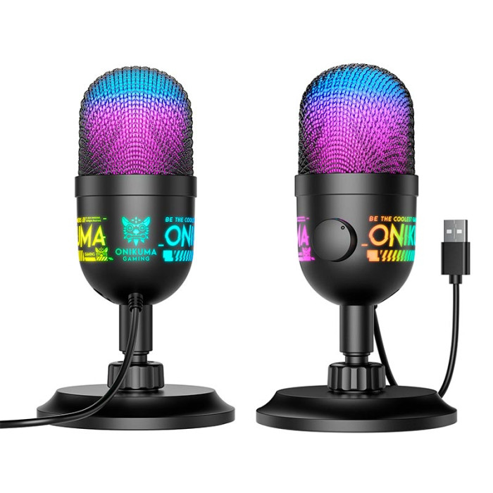 Мікрофон до комп'ютера Onikuma M930 Black