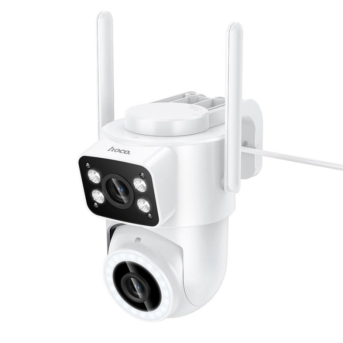 Камера відеоспостереження HOCO D9 Wi-Fi 2.4G / BT / 2MP, White
