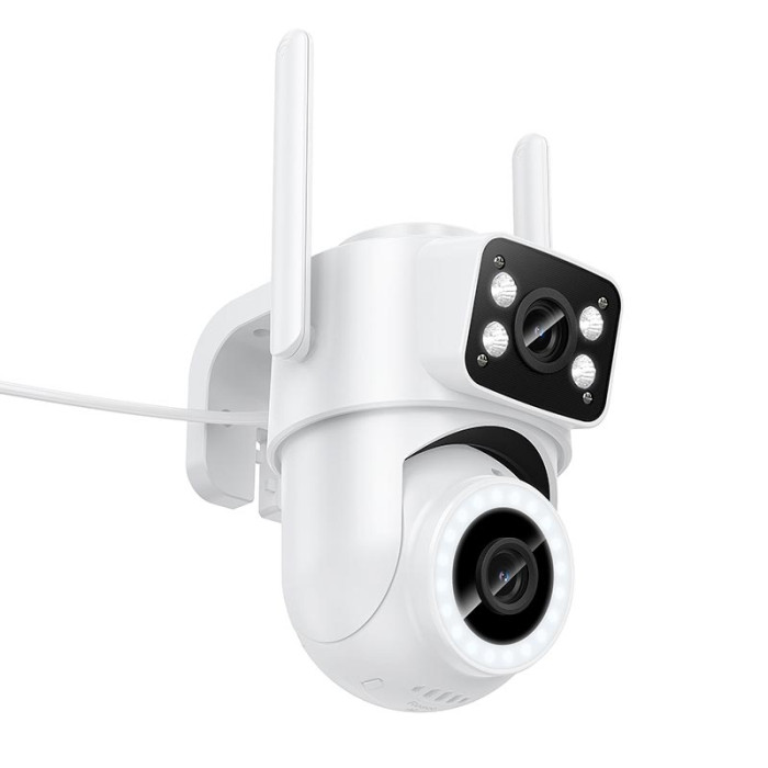 Камера відеоспостереження HOCO D9 Wi-Fi 2.4G / BT / 2MP, White