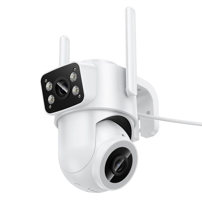 Камера відеоспостереження HOCO D9 Wi-Fi 2.4G / BT / 2MP, White