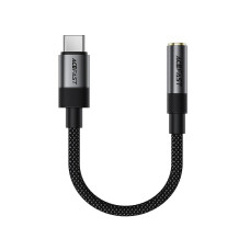Перехідник ACEFAST J12 Type-C to AUX 3.5 mm Black