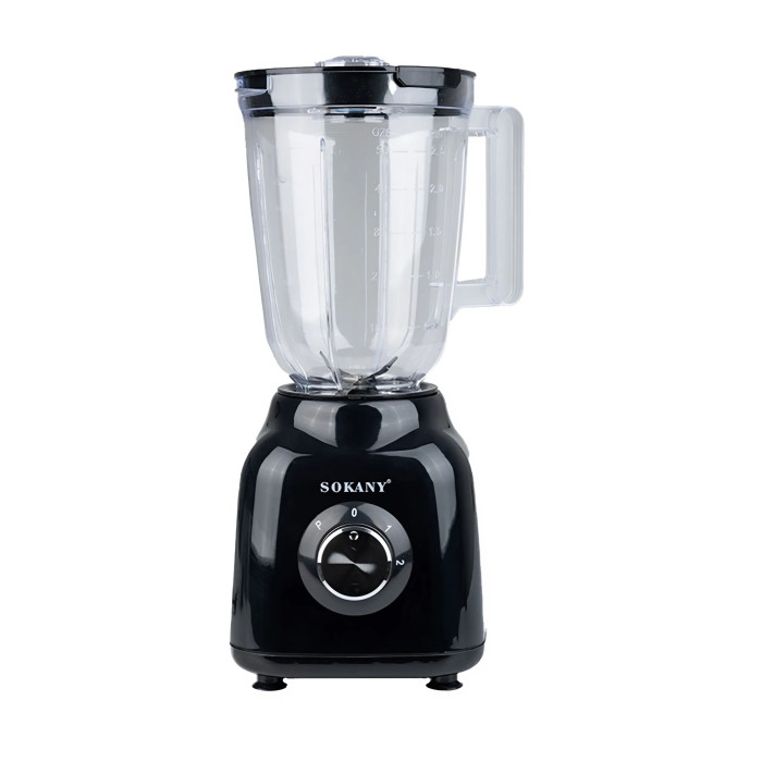 Электрический блендер с кофемолкой Sokany SK-168B 500W Black
