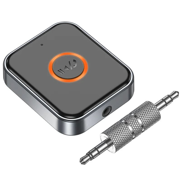 Аудиоадаптер BOROFONE BC55 AUX / BT5.3 Black