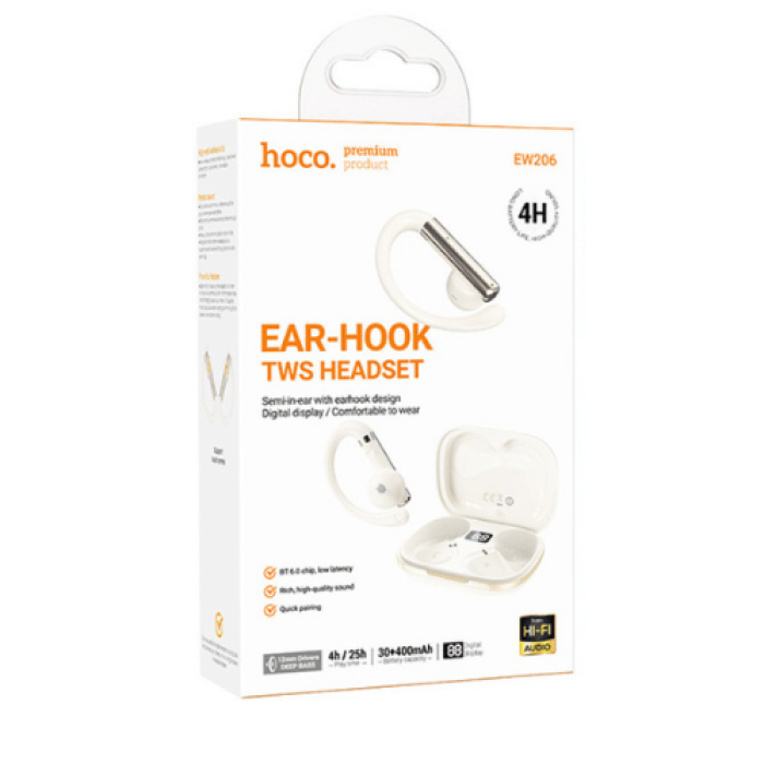 Навушники TWS HOCO EW206 White