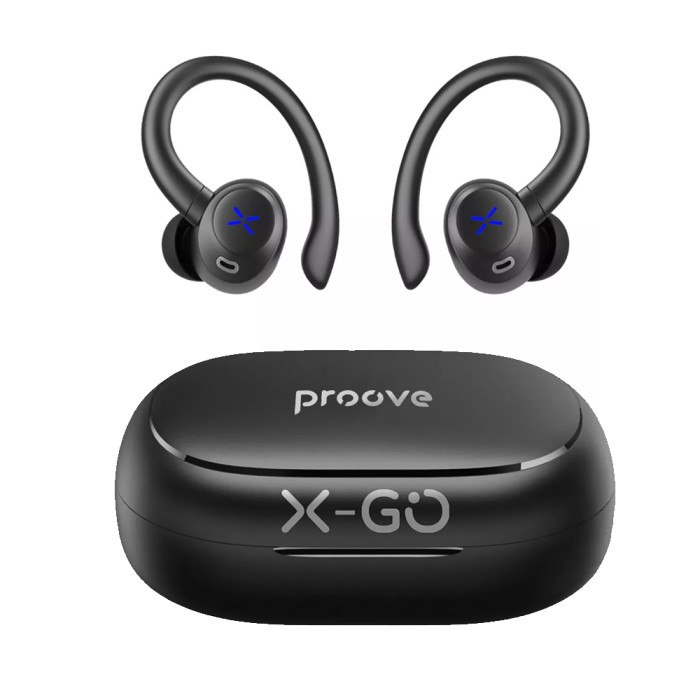 Вакуумні навушники TWS Proove X-Go (APP) Black