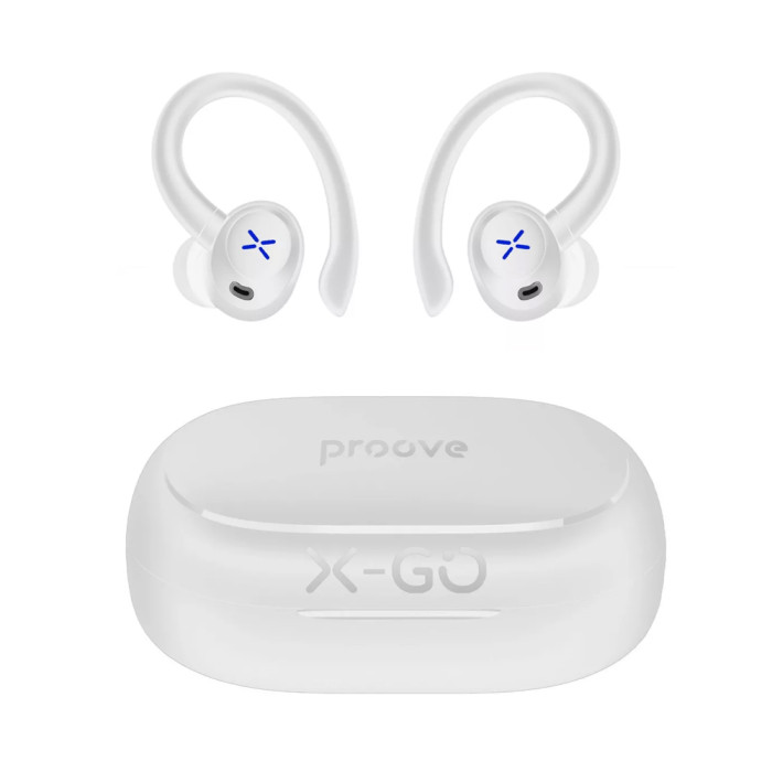 Вакуумные наушники TWS Proove X-Go (APP) White