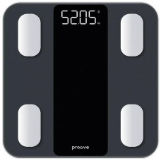Смарт-ваги підлогові на 180 кг Proove Metrix Black