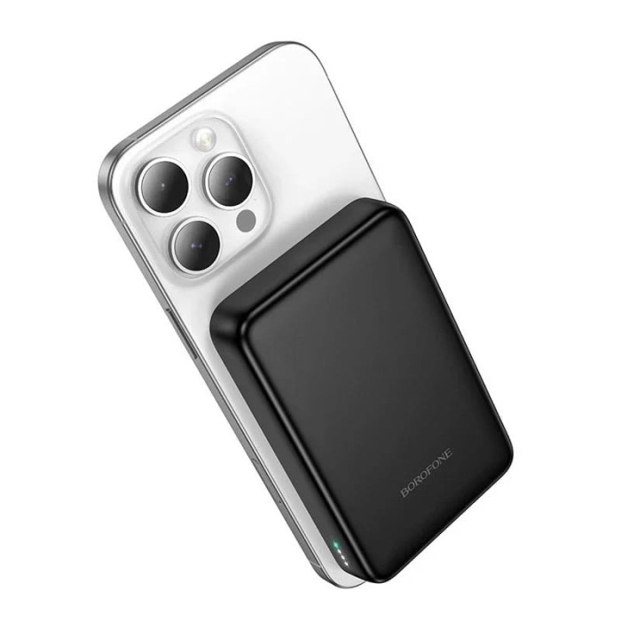 Повербанк BOROFONE BJ82A 10000mAh, Type-C / USB / 20W / 2A, Black