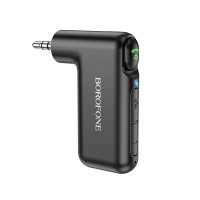 Аудіоадаптер BOROFONE BC35 AUX / BT5.0 Black