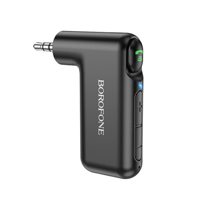 Аудіоадаптер BOROFONE BC35 AUX / BT5.0 Black