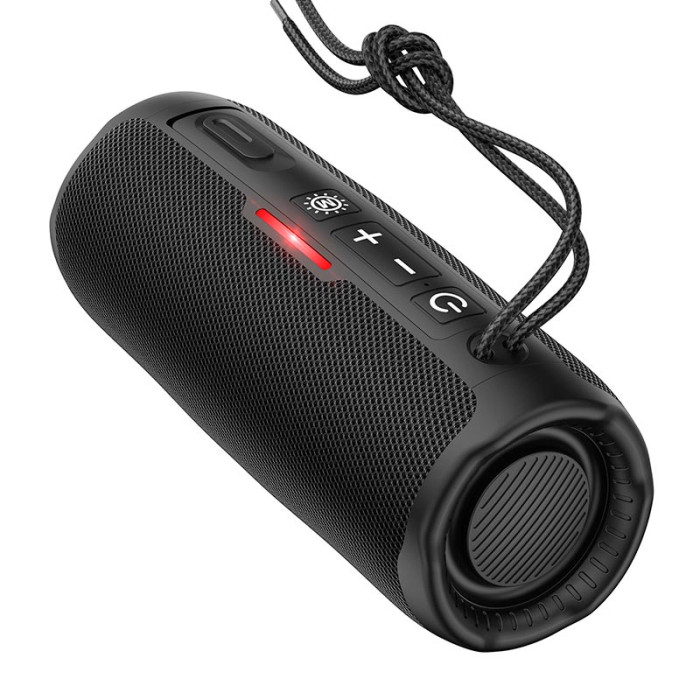 Портативна колонка HOCO HC16  BT5.3 / TF / USB / FM / AUX, 10W 3 год Black