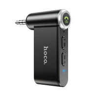 Аудіоадаптер HOCO E58 AUX / BT5.0 Black