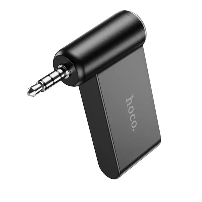Аудіоадаптер HOCO E58 AUX / BT5.0 Black