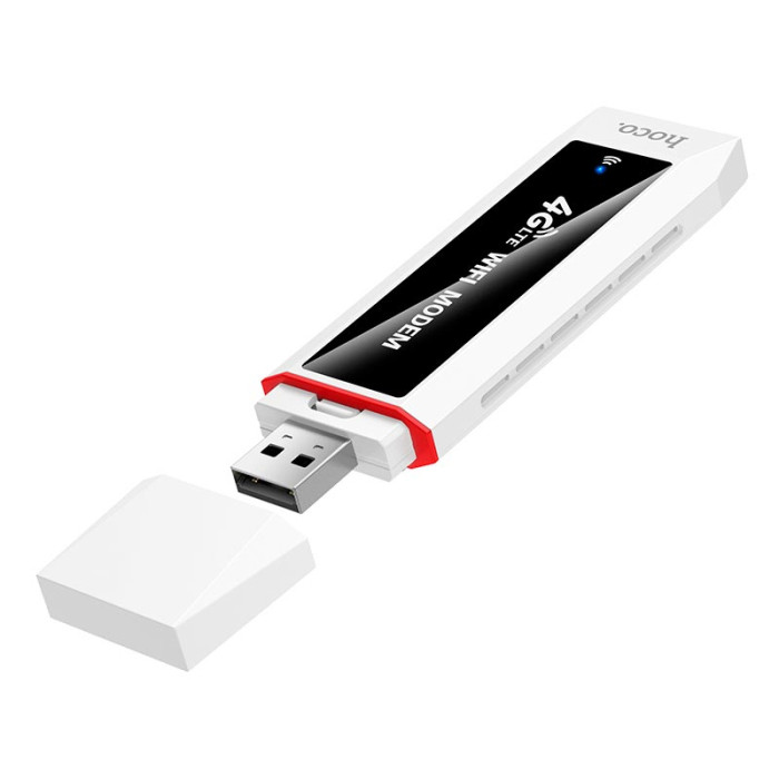 Портативний маршрутизатор інтернет HOCO HI43 WiFi 6  / 4G / 2.4GHz /  150Мбіт/с, Black