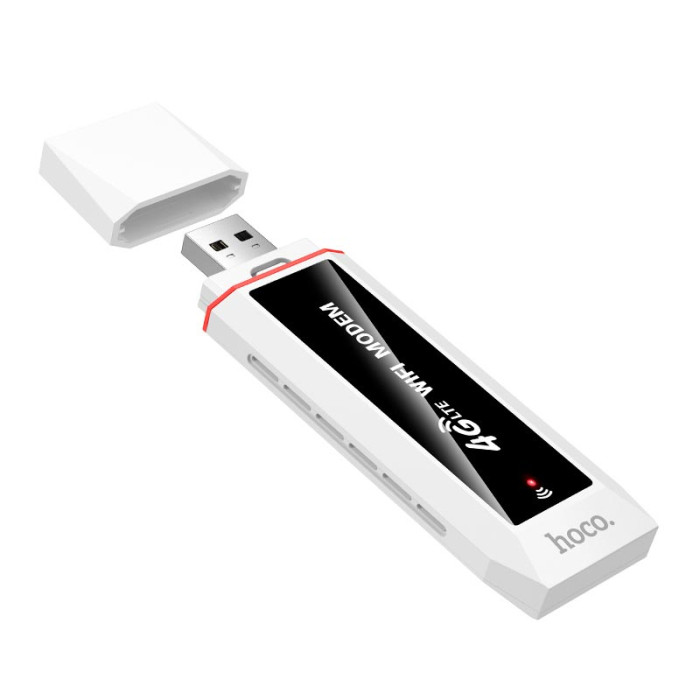 Портативний маршрутизатор інтернет HOCO HI43 WiFi 6  / 4G / 2.4GHz /  150Мбіт/с, Black
