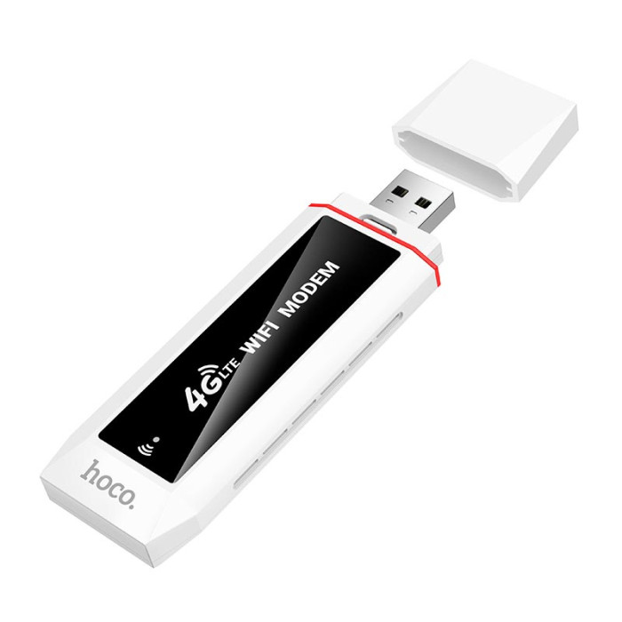 Портативний маршрутизатор інтернет HOCO HI43 WiFi 6  / 4G / 2.4GHz /  150Мбіт/с, Black