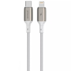 Кабель Proove Dense Metal Type-C to Lightning 27W 2 m White