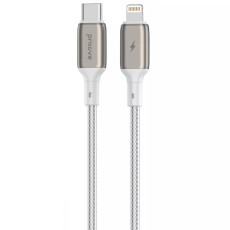 Кабель Proove Dense Metal Type-C to Lightning 27W 2 m White