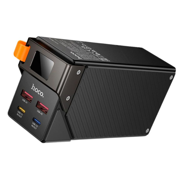 Повербанк HOCO DB100 30000mAh, 2 х Type-C / 2 х USB / PD/QC, 65W / 4.5A Black