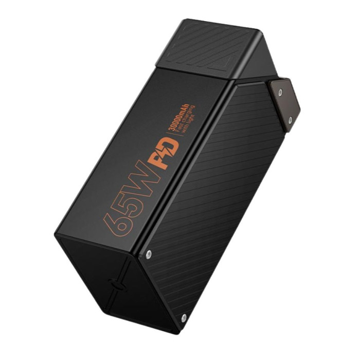 Повербанк HOCO DB100 30000mAh, 2 х Type-C / 2 х USB / PD/QC, 65W / 4.5A Black