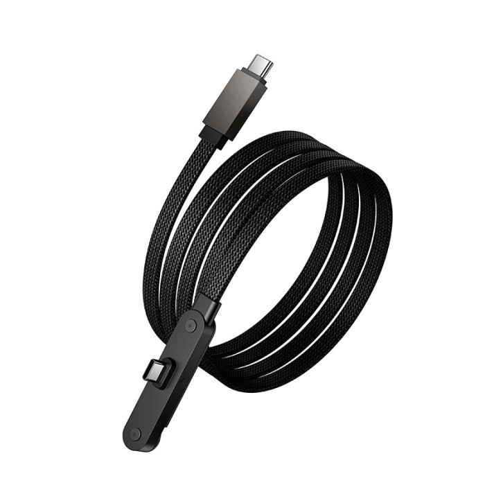 Кабель HOCO U150 Type-C to Type-C 60W / 3A 1.2m Black