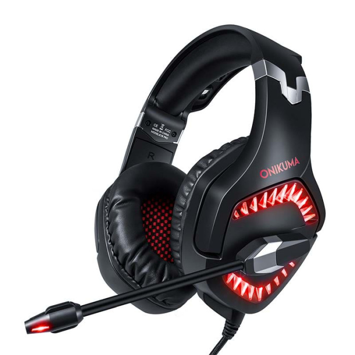 Накладні ігрові навушники ONIKUMA K18 Pro Black