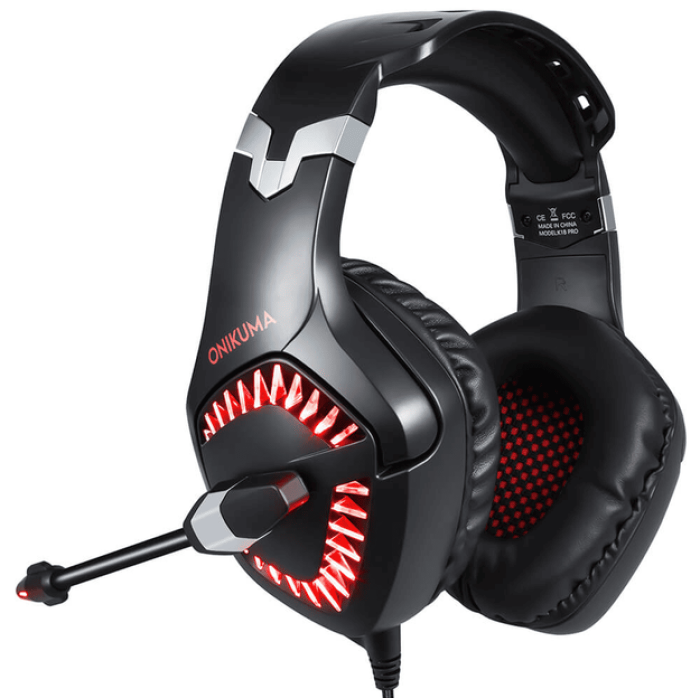 Накладні ігрові навушники ONIKUMA K18 Pro Black