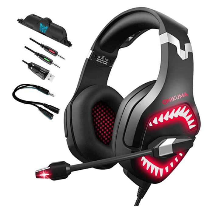 Накладні ігрові навушники ONIKUMA K18 Pro Black