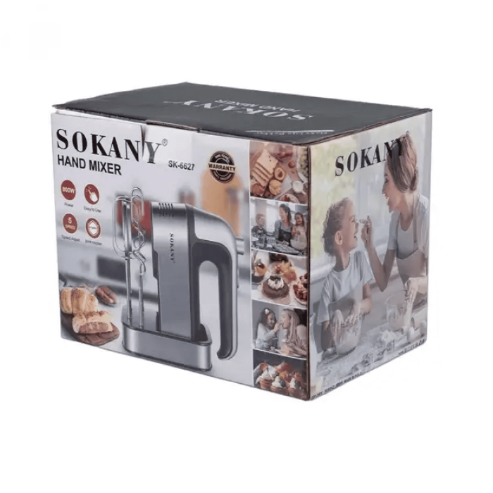 Міксер Sokany SK-6627 BST 350W Silver