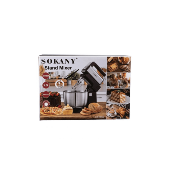 Міксер з чашею Sokany CX- 6652 500W Black