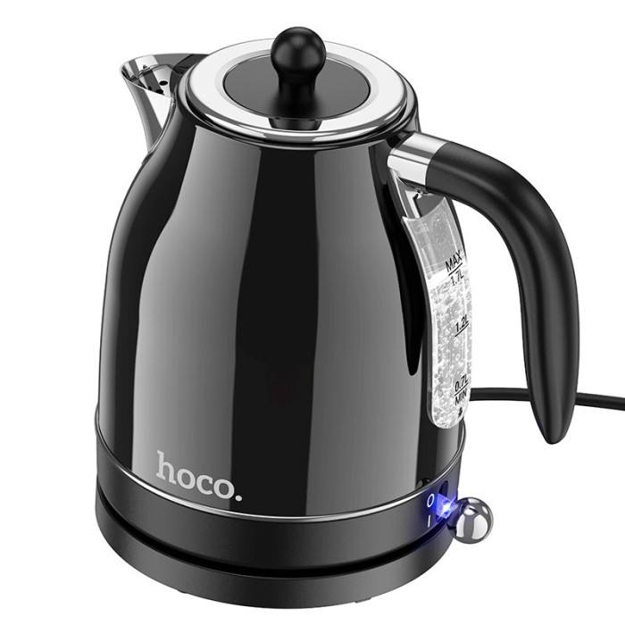 Электрочайник Hoco HE10 1.7 л, 2200W Black
