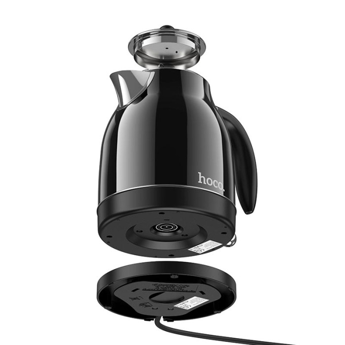 Электрочайник Hoco HE10 1.7 л, 2200W Black