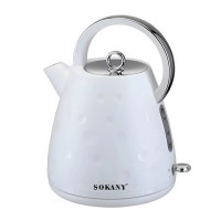 Електрочайник Sokany SK-1033 1.7 л, 1850W White