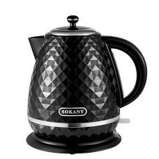 Електрочайник Sokany SK-1032 1.7 л, 2200W Black