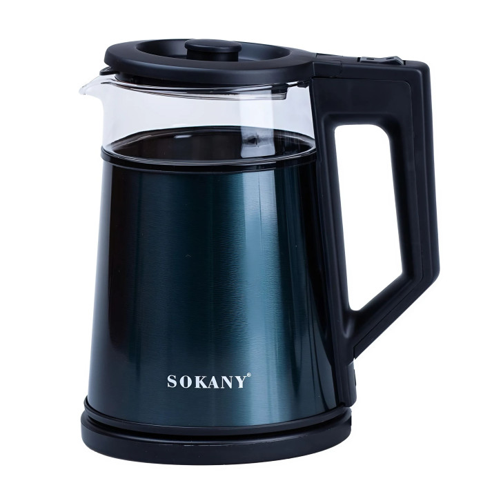 Электрочайник Sokany SK-SH1076 1.7 л, 2000W Black