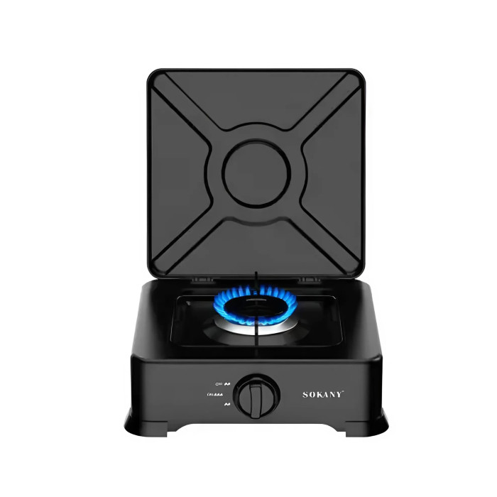 Плита газовая настольная Sokany SK-07005 2.2 кВт Black