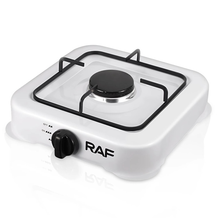 Плита газовая настольная RAF R.8032 0.54 кВт White