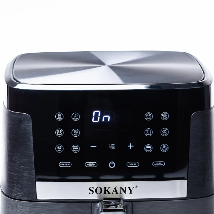 Мультипечь Sokany SK-10004 1800W на 8.5 л Black
