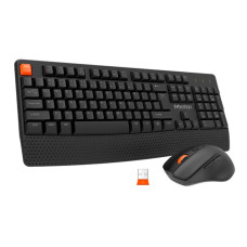 Клавиатура беспроводная + мышь MeeTion MT-C4130 Black