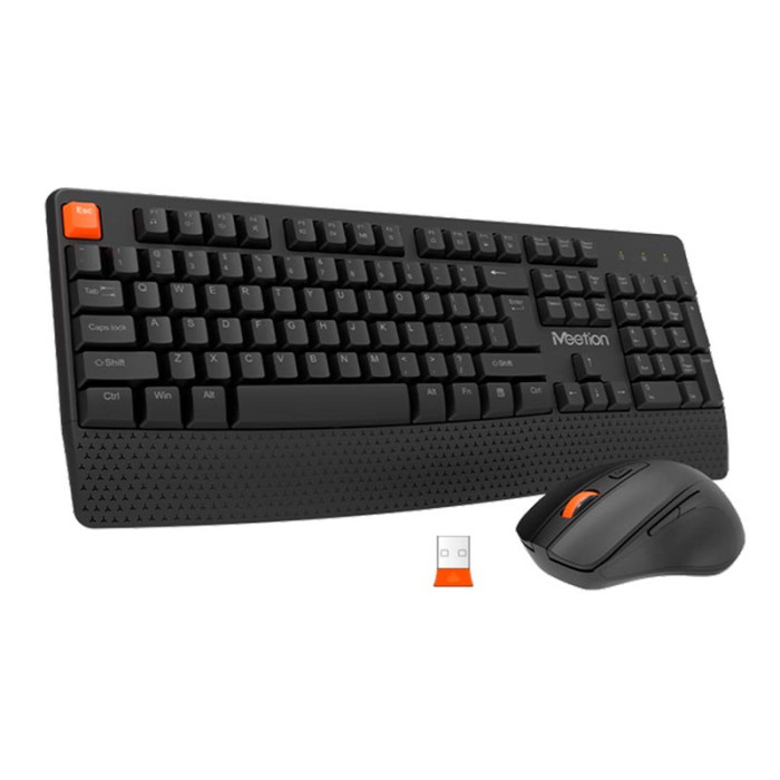 Клавіатура бездротова + миша MeeTion MT-C4130 Black